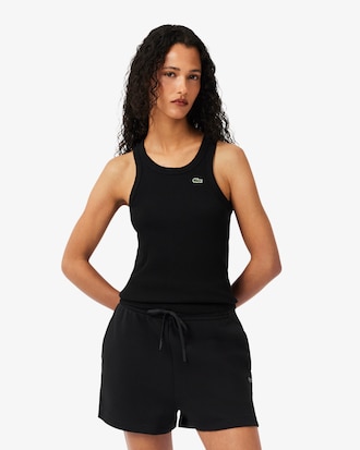 Slim Fit Ribbed Cotton Tank Top