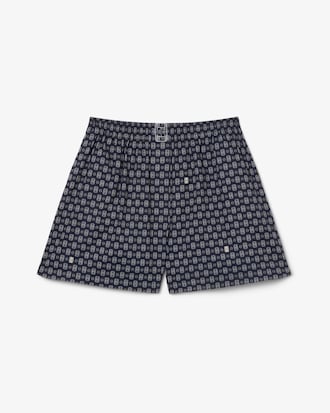 Printed Oversized Bermuda Shorts