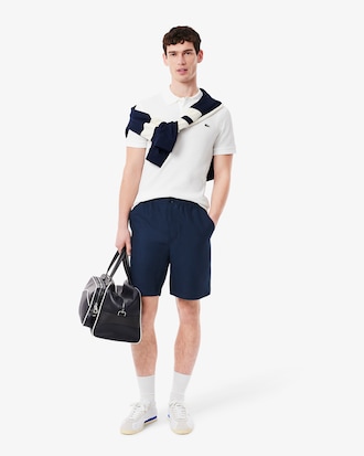Regular Fit Linen Blend Shorts