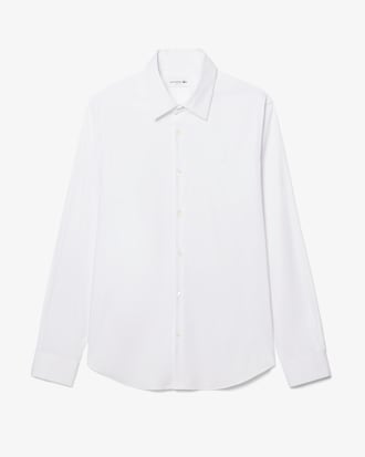 Slim Fit Stretch Poplin Shirt