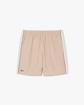 Mid Length Colorblock Swim Trunks