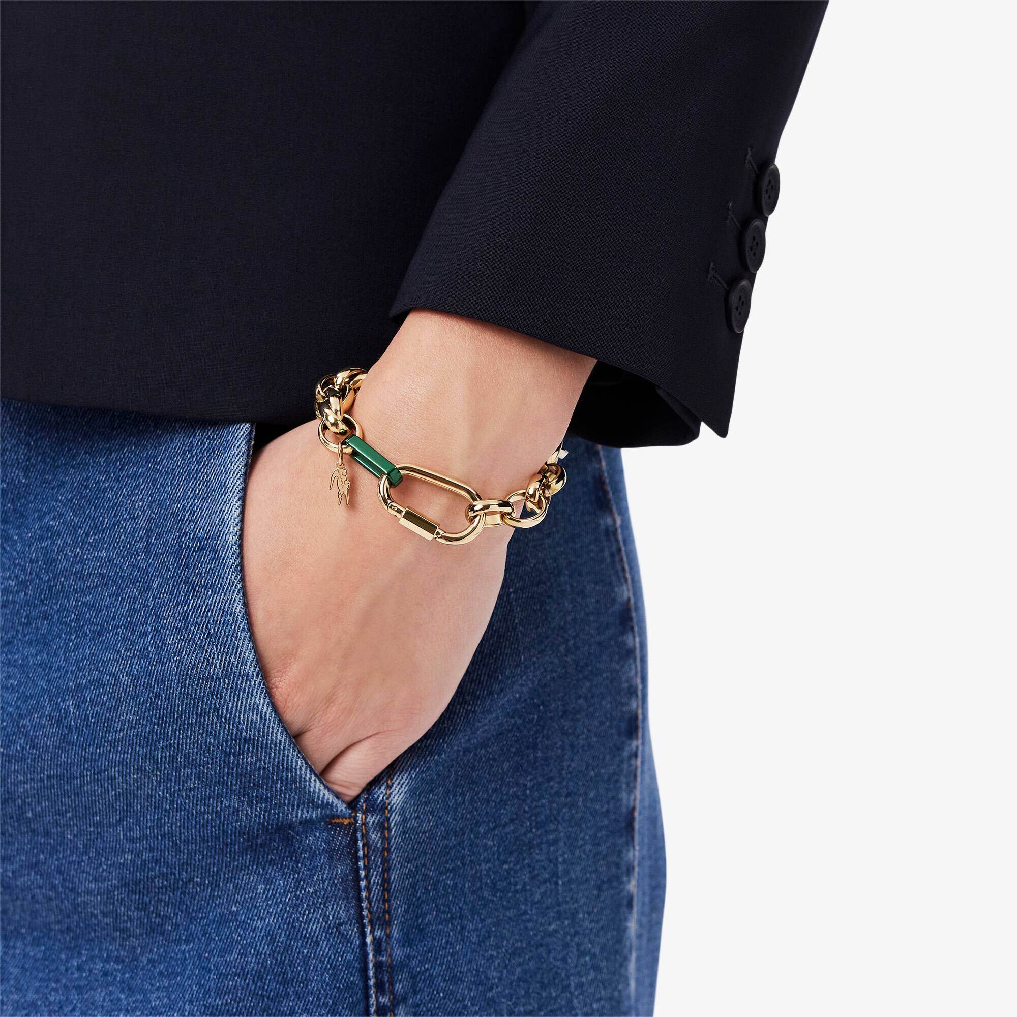 Lacoste☆チェーン ブレスレット AUDACIA LACOSTE☆AUDACIA Bracelet チェーン ブレスレット 2色【UK発