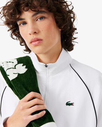 Trim Accent Water-Repellent Sport Jacket