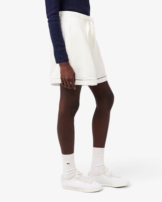 Oversized Fluid Linen Blend Bermuda Shorts