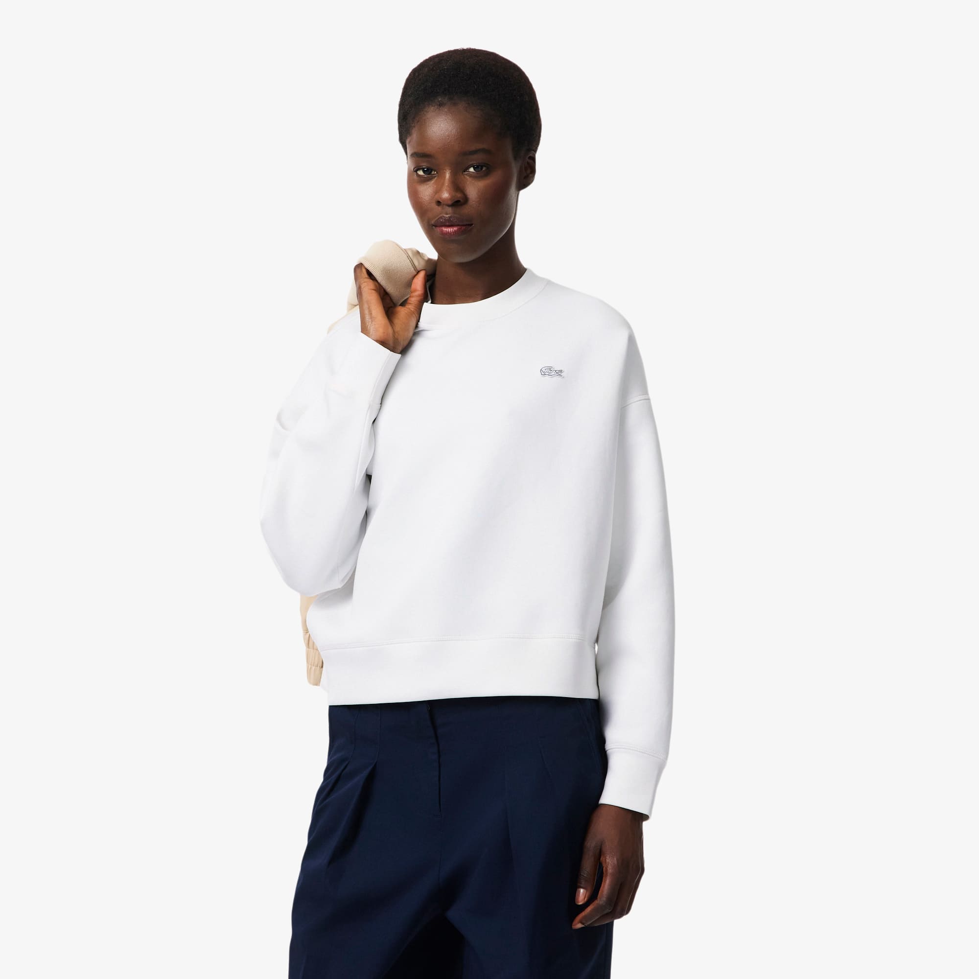 Oversized Double Face Jersey Sweatshirt - undefined - New In 2026