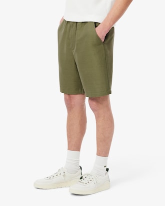 Regular Fit Linen Blend Shorts