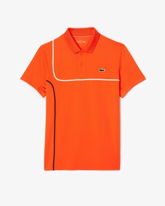 Regular Fit Ultra Dry Piqué Tennis Polo Shirt Men's Short