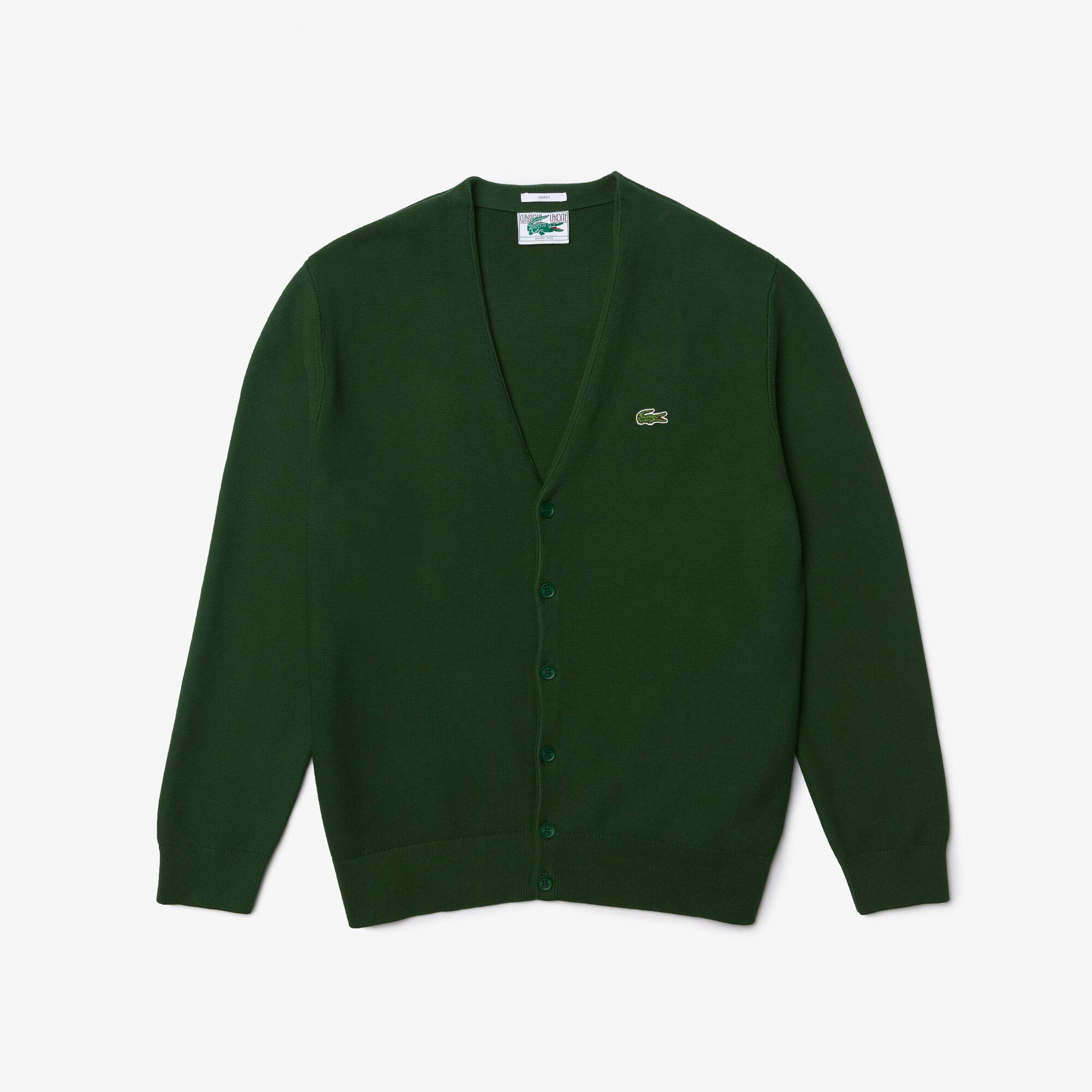 lacoste cardigan sweater