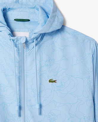 Flower Print Windbreaker Men's Jackets Coats New In 2025