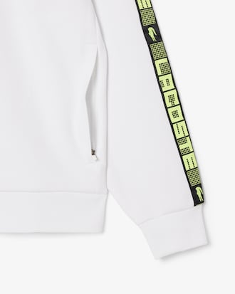 Tennis Zipped Colour-Block Sweatshirt