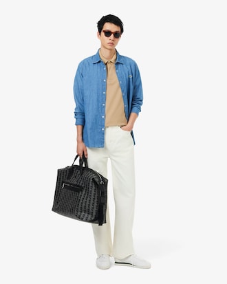 Regular Fit Paris Stretch Piqu&eacute; Polo Shirt