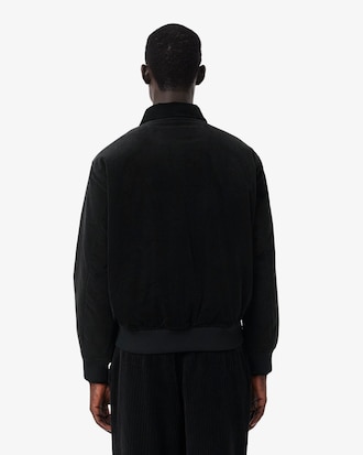 Padded Corduroy Bomber Jacket