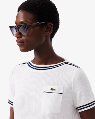 French Made Boat Neck T-shirt