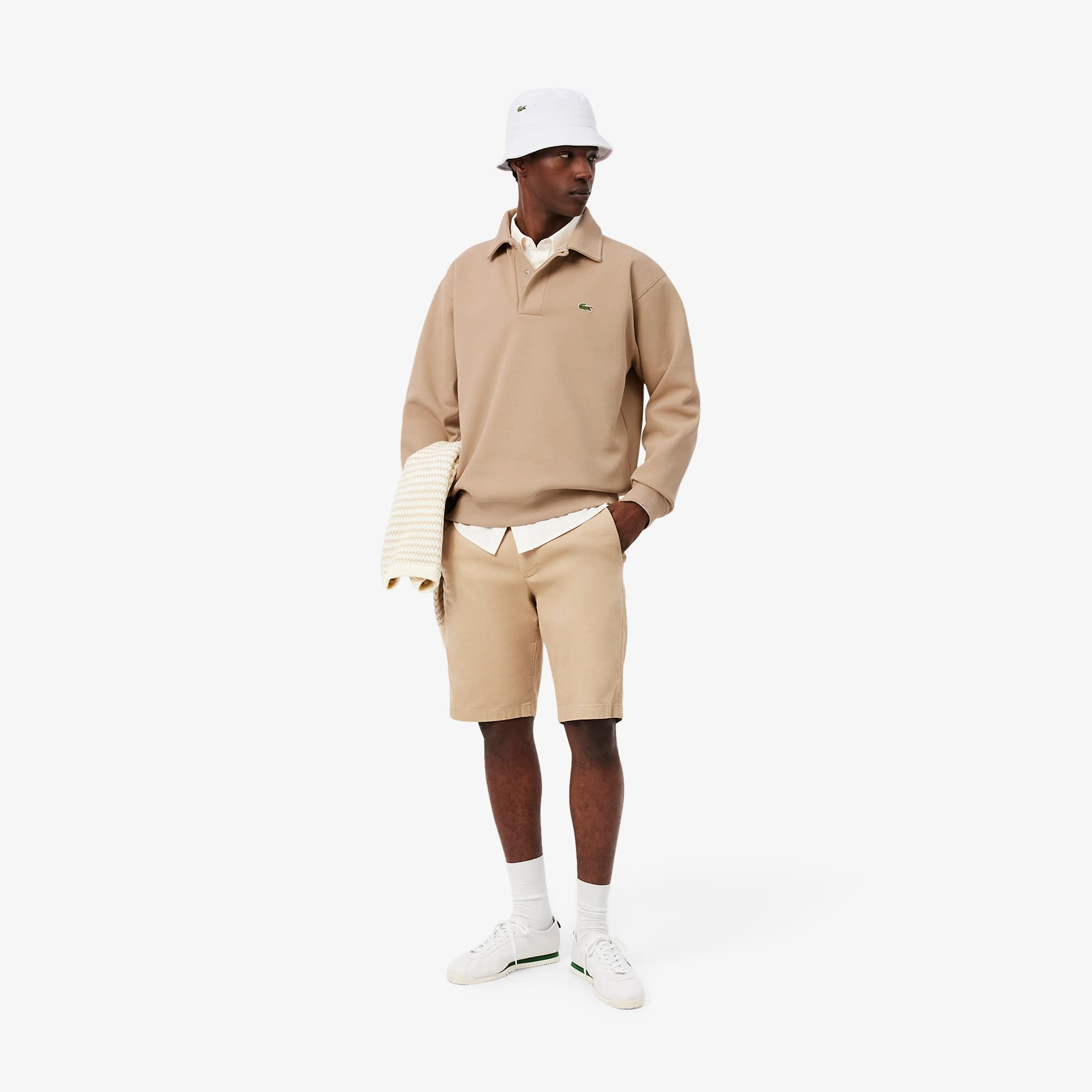 Piqué Bucket Hat - Men's caps & hats - New In 2026 | Lacoste
