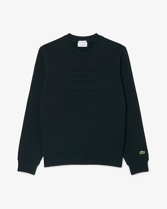 Embossed Fleece Sweatshirt