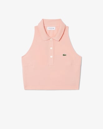 Sleeveless Piqu&eacute; Polo Shirt