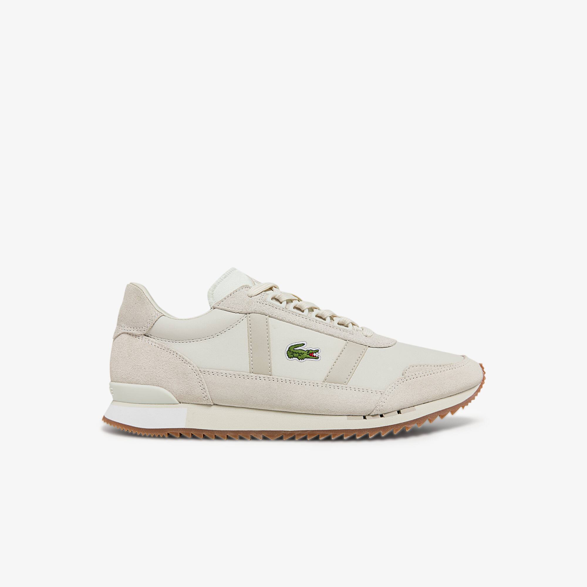 Men's Partner Retro Leather Trainers 
