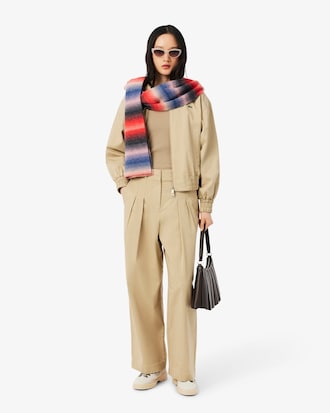 Slim Fit Ribbed Cotton T-shirt