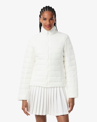 Water-Repellent Quilted Puffed Jacket