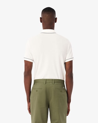 Regular Fit Paris Stretch Piqu&eacute; Polo Shirt