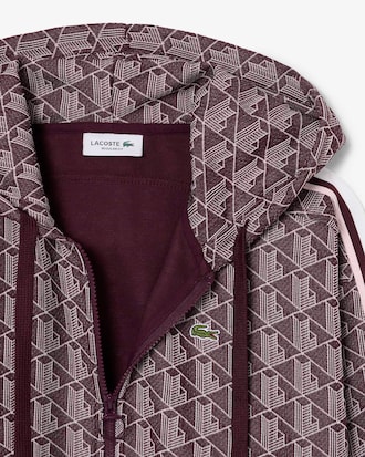 Jacquard Monogram Hoodie