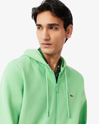 Zip-Up Fleece Hoodie