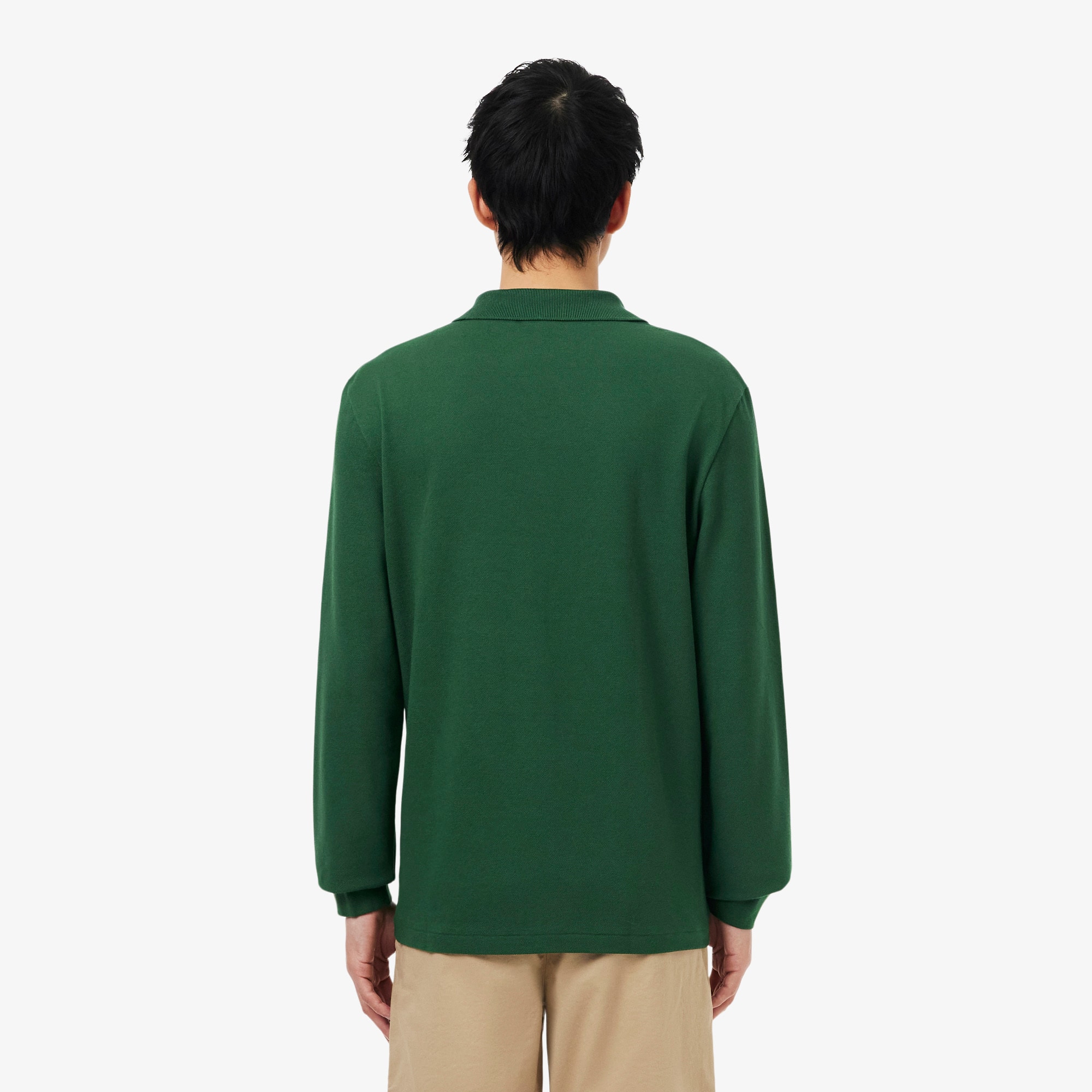 Classic Fit Long Sleeved L.12.12 Polo Shirt - Long Sleeves - New