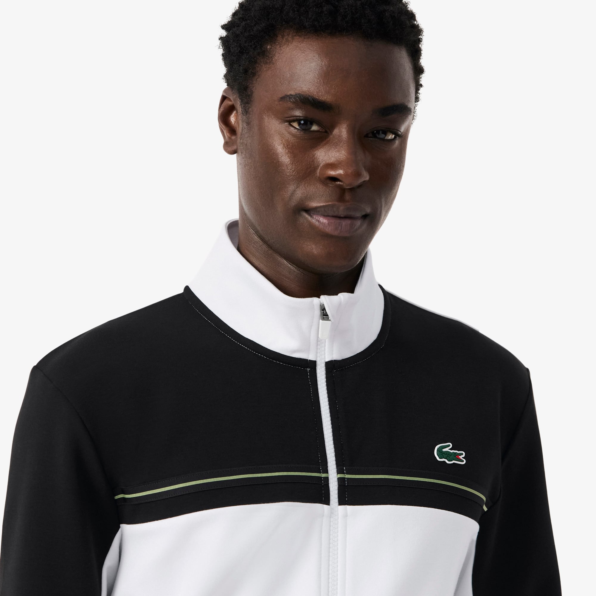 Sport Zipped Colour-Block Sweatshirt - Men's Sweatshirts - New In