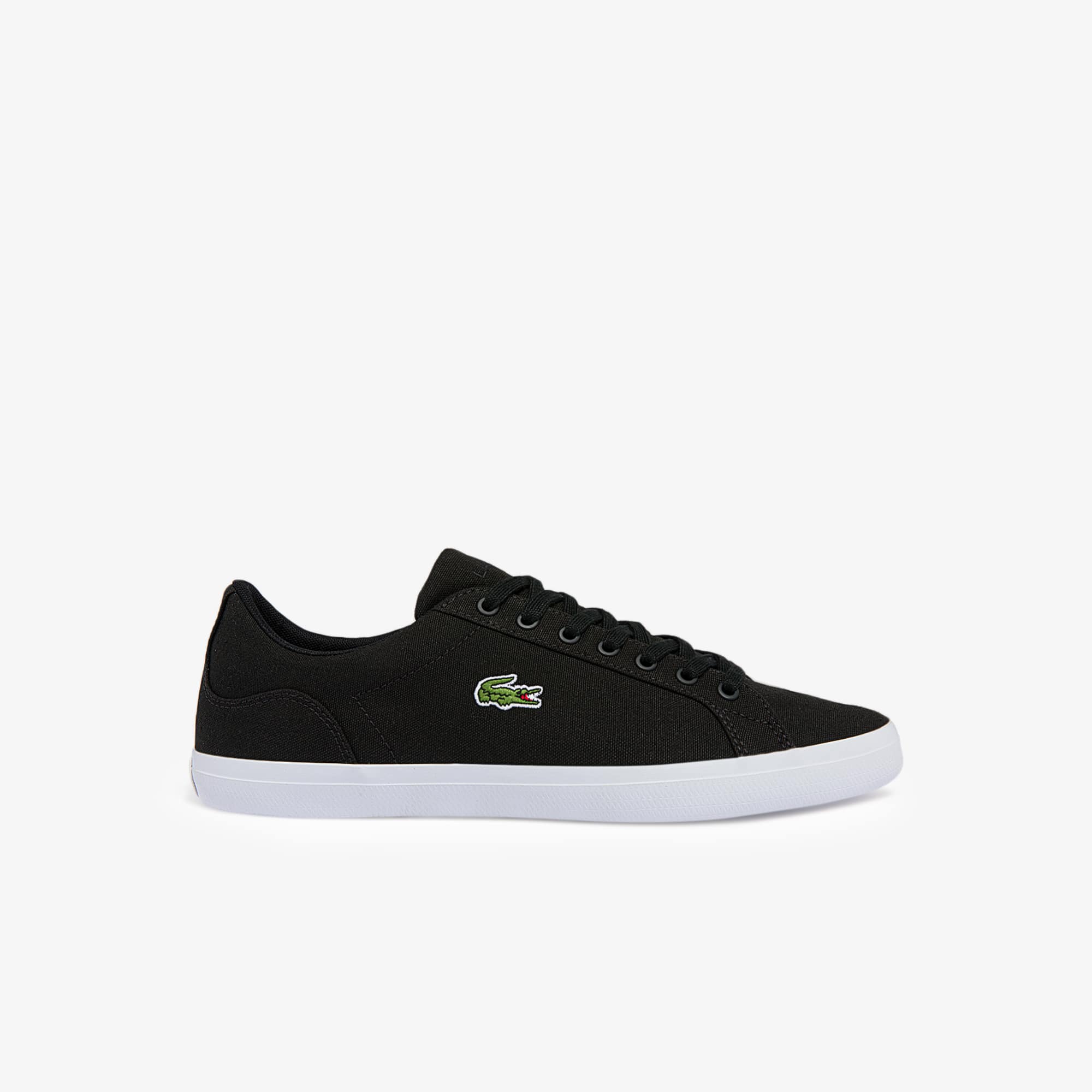 canvas lacoste shoes