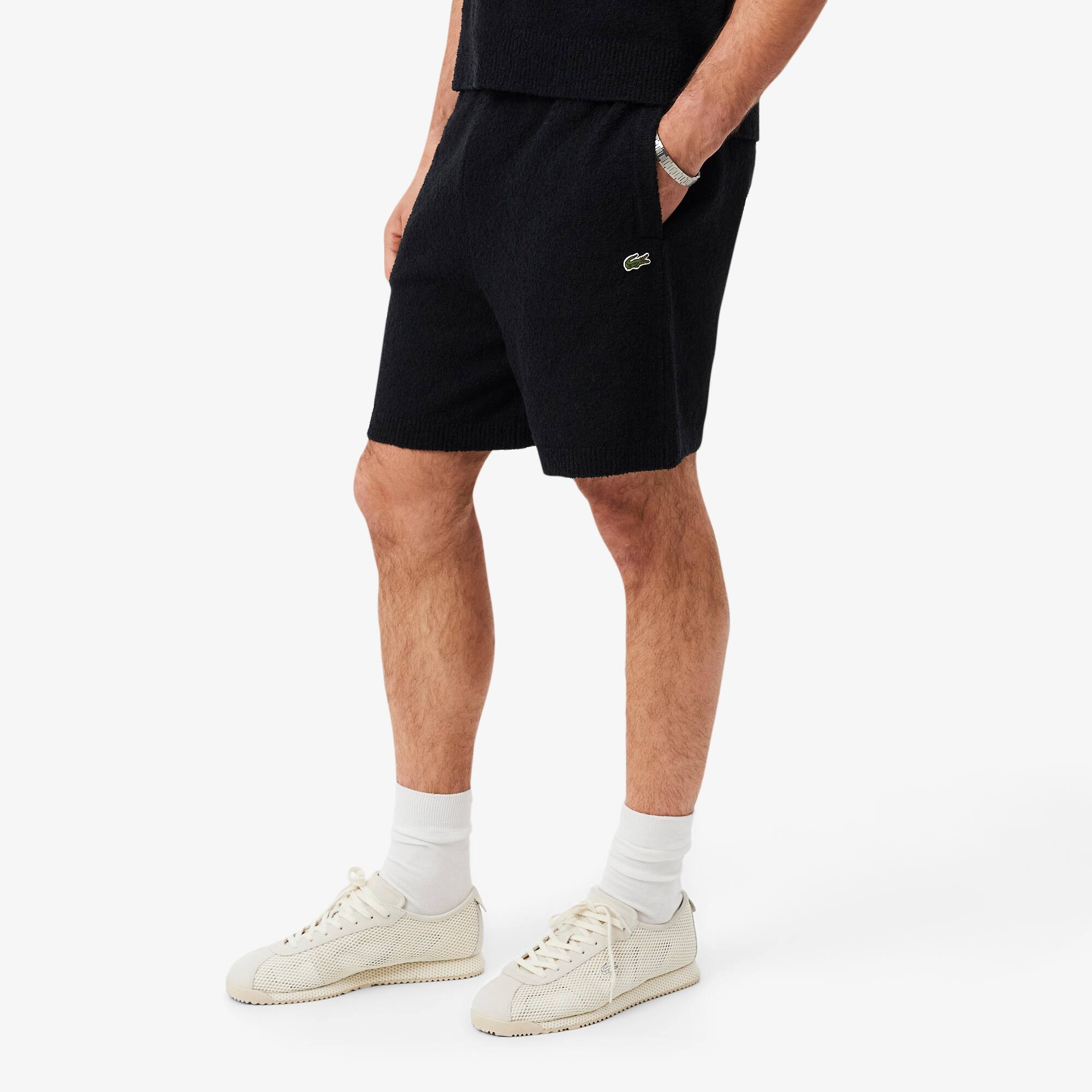 Bouclé Knit Shorts - Shorts - New In 2026 | Lacoste
