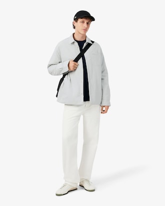 Water-Repellent Padded Overshirt