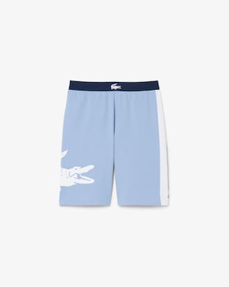 Straight Cut Fleece Loungewear Shorts