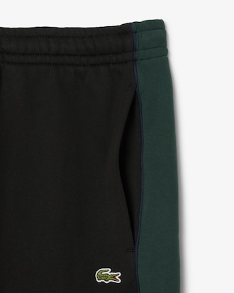 Colour-Block Fleece Shorts