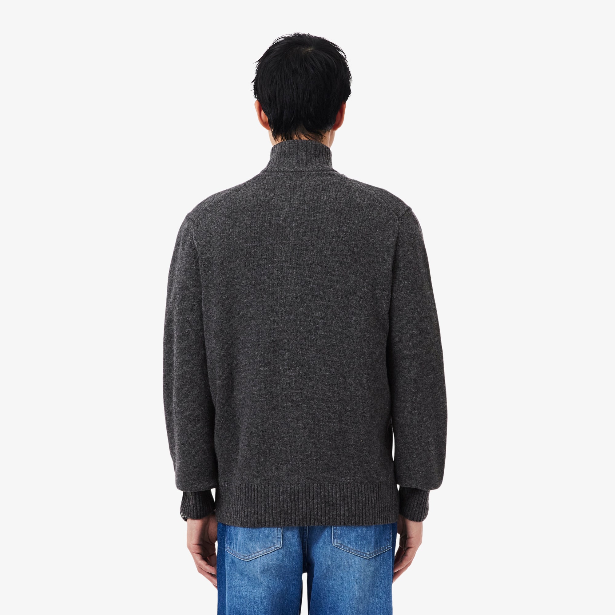 Wool Zipped Sweater - Men's Knitwear - New In 2026 | Lacoste