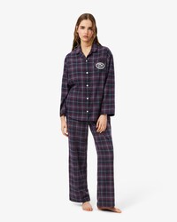 Cotton Plaid Pajama Set