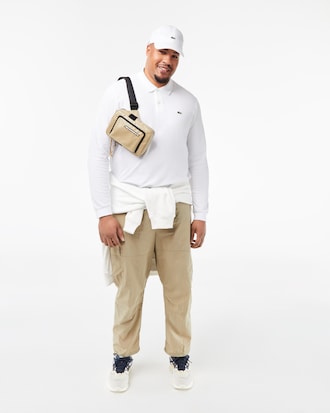 Classic Fit Long Sleeved L.12.12 Polo Shirt