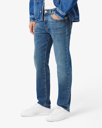 5 Pocket Slim Fit Indigo Jeans