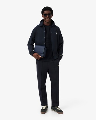 Chantaco Leather Messenger Bag