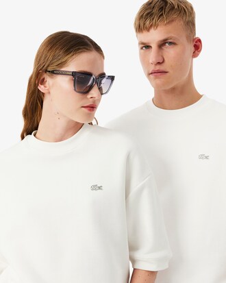 Relaxed Fit Short Sleeved Sweatshirt