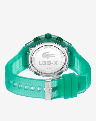 LC33 Analog and Digital Silicone Watch