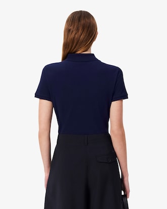 L.12.D Slim Fit Stretch Piqué Polo Shirt