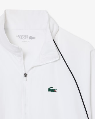 Trim Accent Water-Repellent Sport Jacket