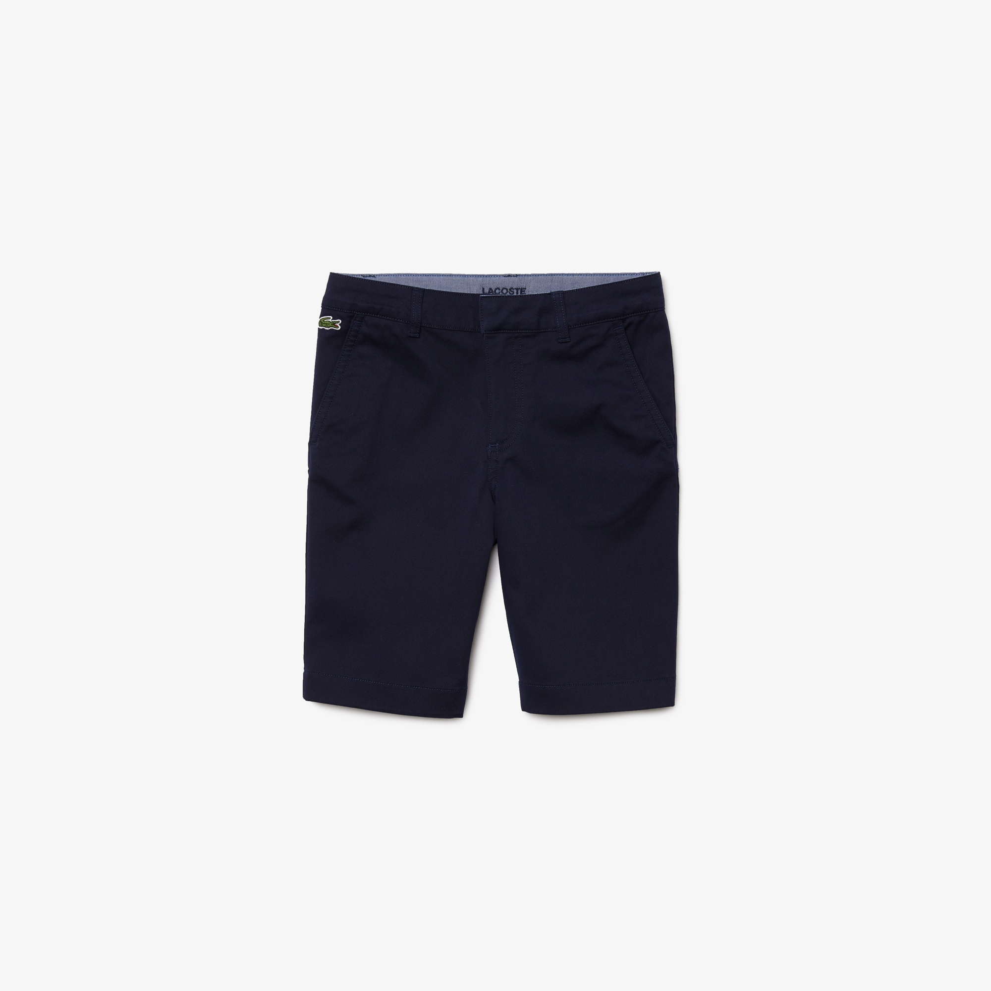 boys black lacoste shorts