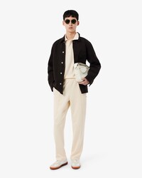 Trim Accent Piqu&eacute; Sweatpants