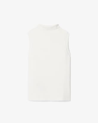 Sleeveless Terry Polo Shirt