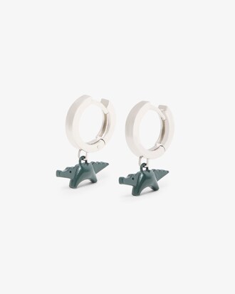 Runway Crocodile Earrings