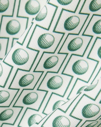 Regular Fit Printed Golf Polo Shirt