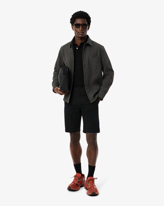 Slim Fit Stretch Cotton Chino Shorts