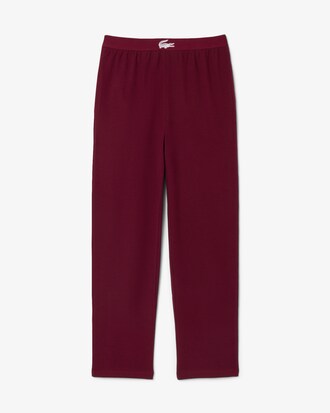 Waffled Cotton Pajama Pants