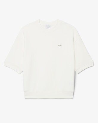 Relaxed Fit Short Sleeved Sweatshirt